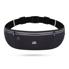 "Outdoor Sports Waist Pack, Large Capacity Waterproof Mobile Phone Pouch, Unisex Running Fitness Elastic Waist Bag"