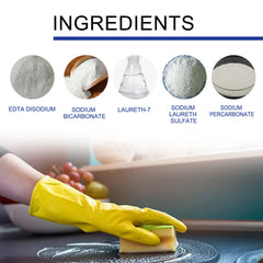 Kitchen Grease Cleaner, Kitchen Stove Kitchen Utensils Heavy Oil Stains Strong Cleaning