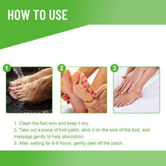 Anti-Swelling Herbal Foot Patch, Deep Cleansing Feet Relaxing Body Care Pads To Help You Sleep