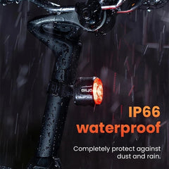 Bicycle Smart Brake Tail Light MTB Road Bike Auto Brake Sensing Light SB Rechargeable IPX6 Waterproof LED Warning Rear Lamp