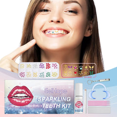 Flash Dental Drill Set Creative Diy Fashion Beauty Dental Spice Jewelry Dental Smile Crystal Dental Drill