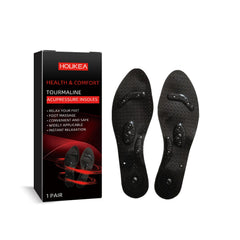 Tourmaline Acupressure Insoles, Foot Care Vein Repair Body Toning Body Care Foot Pads