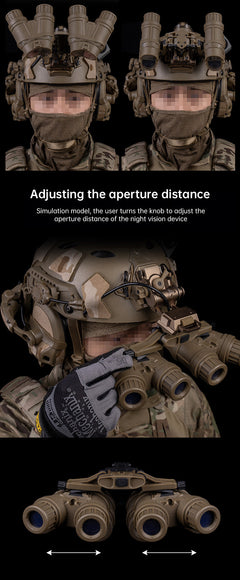 flip-up GPNVG-18 quad-tube night vision device model