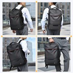 Men's Backpack Business Travel Backpack Large Capacity Expansion Multifunctional Vacuum Compression Backpack for Men