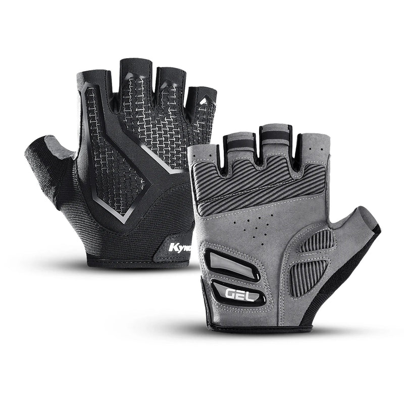 Half finger cycling gloves for men and women liquid silicone shock-absorbing and breathable sports bike fitness gloves