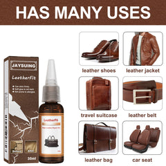 Leatherfit, Leather Reconditioning Agent To Repair The Car Sofa Leather Bag Leather Cracks