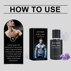 Attractive Men Light Scent, Exude Charming Date Fragrance Fragrance Portable Sandalwood Perfume
