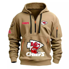 Men's Amazon Multi Pocket Zipper Hoodie