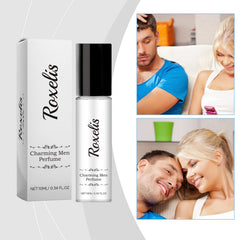 Men's Floral Pheromones Fragrance Lasting Fragrance Exudes Male Charm Niche Wooden Portable Ball Bearing Perfume