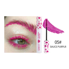 QIBEST Colorful Mascara Japanese Cosplay Curly Mascara Slender And Not Smudged