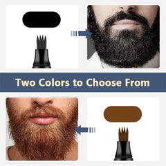 Beard Filler Pen, Detachable And Easy-To-Use Filler Pens Make It Easy To Create A Bushy Beard Hairline