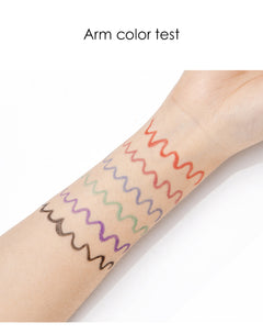 NICEFACE6 Color Matte Color Eyeliner Not Easy To Smudge Eyeliner Gel Lip Liner Eye Shadow