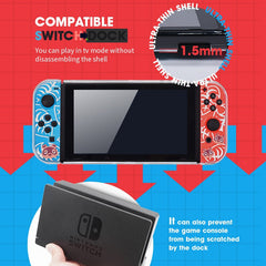 Suitable for Switch Crystal Case NS Host Personalized Protective Case Animal Forest Crystal Bear Case