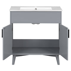 Bathroom vanity Set with Sink, Combo Cabinet, Bathroom Storage Cabinet
