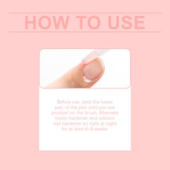 Nail Care Pen Nail Surface Repair Moisturizing Clean Nail Nails Hand, Foot And Finger Edge Nutritional Care Pen