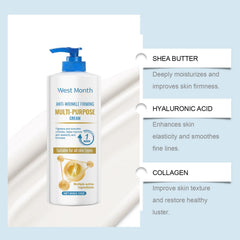 Skin Firming Cream, Soothing Skin Wrinkles Repair Hydrating Moisturizing Firming Body Cream