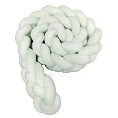 Woven baby bed surround anti-collision strip four strand Fried Dough Twists braid wrapped around the bed surround ins baby child