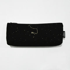 Fresh Pencil Bag Student Cotton and Linen Pencil Bag Female Constellation Stationery Bag