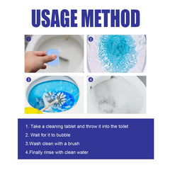 Toilet Cleaner, Clean Toilet Urine Stains And Dirt Remove Odors Household Toilet Cleaner