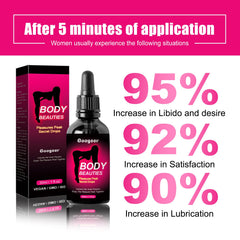 Feminine Care Drops, Moisturizing Gentle Massage Health Care Drops For Women's Body Skin