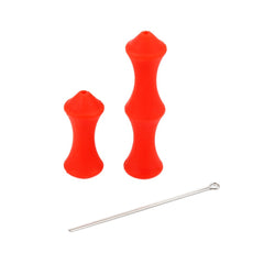 Silicone Finger Guard No Glove Recurve Bow Archery Shooting Hunting Protector