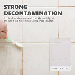 Jue-fish Tile Cleaning Spray, Kitchen Bathroom Wall Floor Tile Decontaminating Cleaning Spray