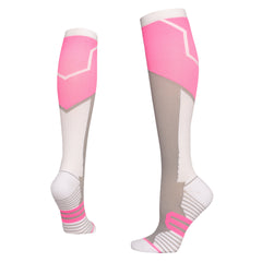 Outdoor sports pressure socks, women's long tube skipping rope fitness calf socks, second grade gradient elastic compression socks