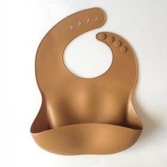 Newborns Solid silicone Baby Feeding Burp Cloth Bandana Bibs Fashionable Infant Toddler Drooling Babador Scarf Aprons Baby Stuff