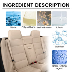 RAYHONG Leather Repair Glue, Reconditioning Leather Seat Leather Sofa Scratches And Cracks Repair Liquid