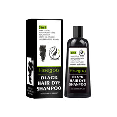 HOEGOA Hair Dye Shampoo, Gentle Hair Moisturizing Hair Fast Easy Coloring Lasting Hair Cream