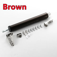 Gas Spring Automatic Door Closer 90 Degrees Within The Positioning Stop Mute Soft Closing Device Adjustable Buffer Force