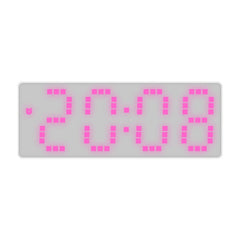 Simple Style LED Electronic Alarm Clock Battery and Plug-in Dual-use Timepiece Yida Time