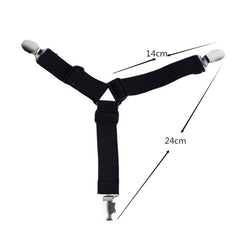 Bedding Article Accessory 4pcs  Nylon Buckle Elastic Band Non Slip Sheet Fixer Holder for Bed sheets Practical Bedspread