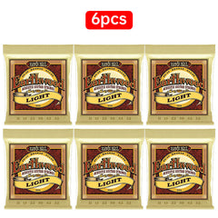 6 sets of Ernie Ball 2003-2008Folk strings，2403-2409classical strings for electric & acoustic guitars