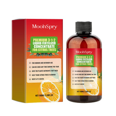 Premium 3-1-2 Liquid Fertilizer Concentrate For Citrus Trees, Orange Fruit Tree Plant Root Green Leaf Beauty Fruit Growth Nutrient Solution