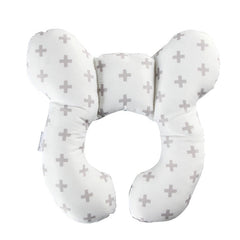 Baby head protection U-shaped pillow stroller fixed head pillow Car seat sleeping protection head and neck pillow