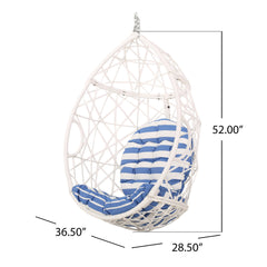 MARLIN HANGING EGG CHAIR-BASKET