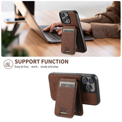 Suitable for Apple 15 phone case car magnetic suction iPhone 14 ProMax anti drop 2-in-1 card insertion case protective cover