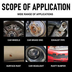 Wheel Paint Removal Iron Spray, Automobile Metal Rust Refurbishment Anti-Rust Care And Maintenance Cleaner