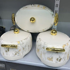 Food Warmer Container, Egg-shaped High-footed Insulated Box, 2L - 2.5L - 3L