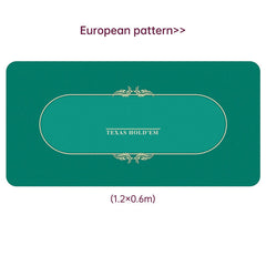 Dezhou playing card pad tablecloth table cushion square round chip rubber cushion playing card table top cushion