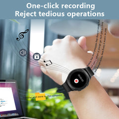 MT-3 8G Memory Music Smart Watch Men Bluetooth Call Full Touch Screen Waterproof Smartwatch Recording Function Sports Bracelet