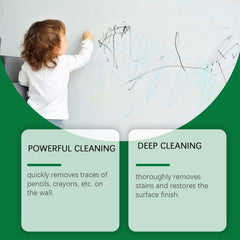 Wall Cleaning Cream, Wall Cleaning And Decontamination Cream Waterproof Renovation Stain Removal Wall Cleaner