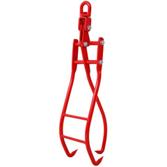 36in 3 Claw Log Grapple for Logging Tongs Eagle Claws Design Log Lifting Tongs Log Grabs Timber Lifting Tongs for Truck, ATV,