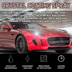 Crystal Coating Spray, Clean Water Stains And Dirt With New Bright Long-Lasting Maintenance Spray