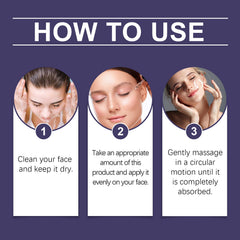 Facial Essence, Improve Facial Skin Moisturizing Elastic Firming Hydrating Facial Skin Care Essence