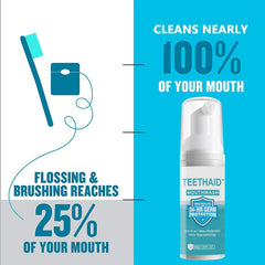 Cleanser Mousse Toothpaste Cleanser Brightening Teeth Freshening Breath Brightening Anti-Cavities Removing Stains Mouth Cleanser