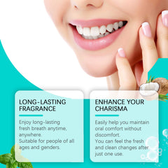 Coconut Mint Mouthwash Remove Stains, Freshen Breath And Clean Teeth With Convenient Care Mouthwash
