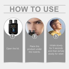 Body Cleanser Inhaler Gently Cleanses Nose Comfort Nose Body Relieves Discomfort Caregiver