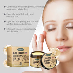 Tallow Honey Facial Moisturizer Hydrating Moisturizing Gentle Care Skin Cream